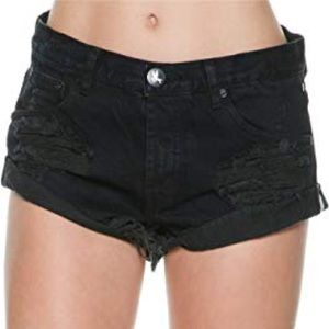 One Teaspoon Black Bandits (sz 26)